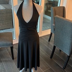 Backless Black dress